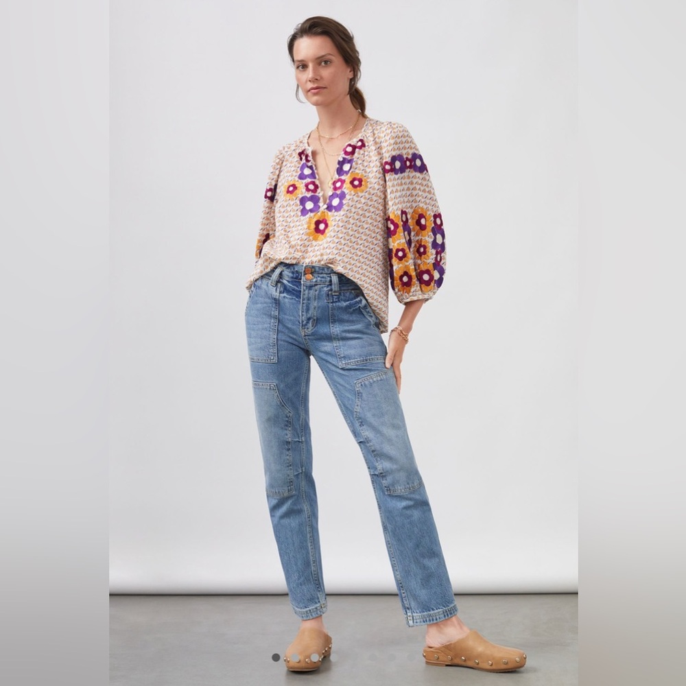 Anthropologie Pilcro The Wanderer Relaxed Jeans Size 28
